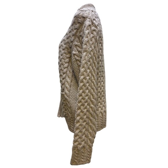 Blarney Wool Sweater Wheat M - Picture 4 of 7